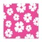 Party Central Club Pack of 192 Pink and White Hibiscus Disposable Luncheon Party Napkins 5"